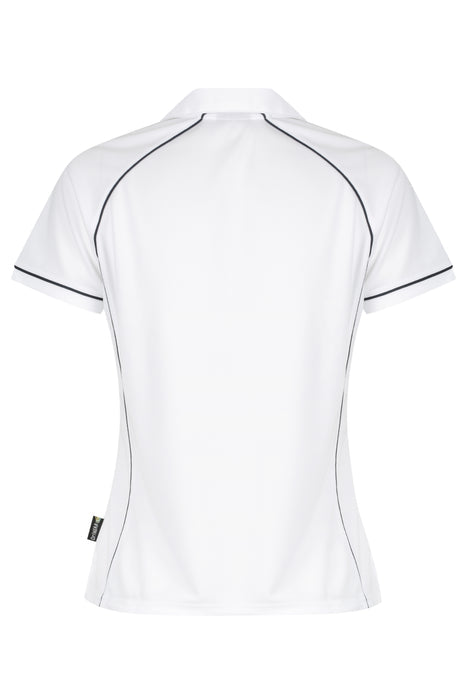 Endeavour Lady Polos - WHITE/NAVY