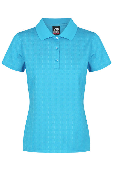 Noosa Lady Polos - CYAN