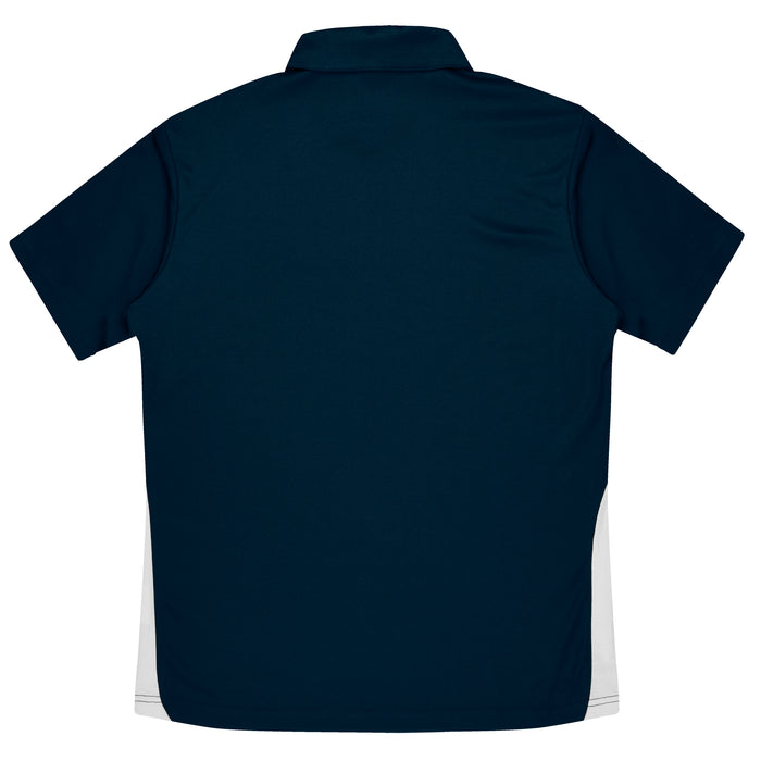 Paterson Kids Polos - NAVY/WHITE