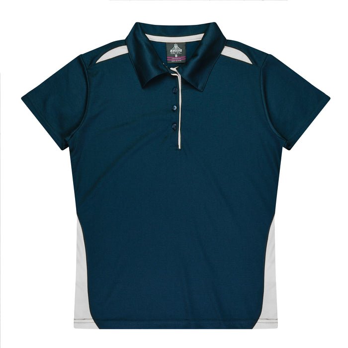 Paterson Lady Polos - NAVY/WHITE