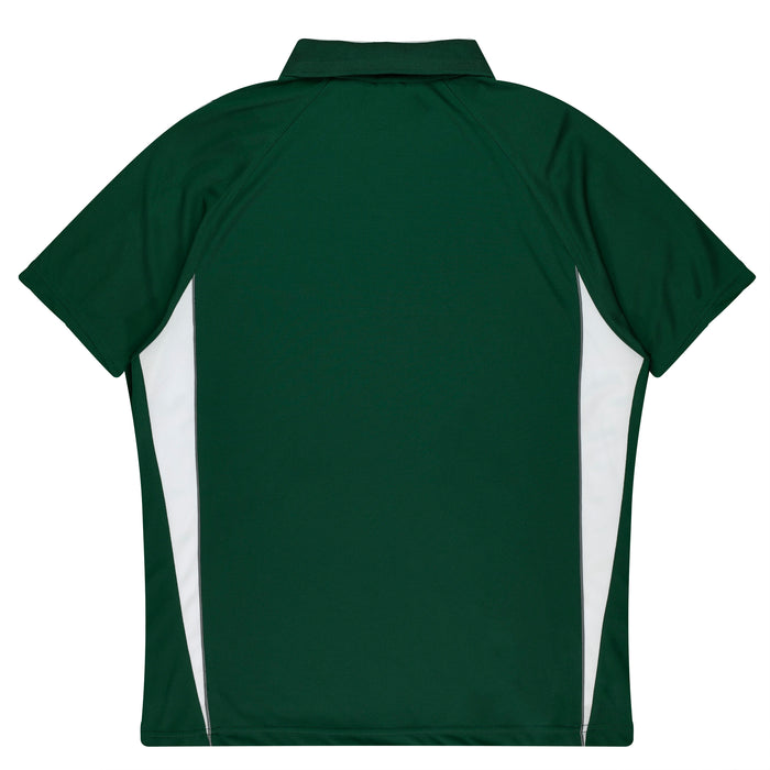 Eureka Kids Polos - BOTTLE/WHITE