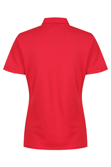Claremont Lady Polos - RED