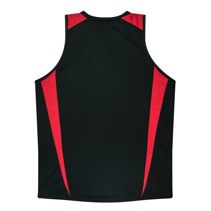 Eureka Lady Singlets - BLACK/RED