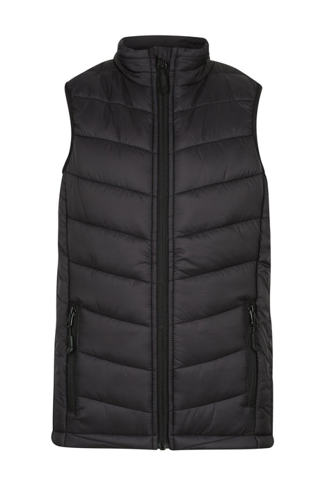 Snowy Kids Vests - BLACK