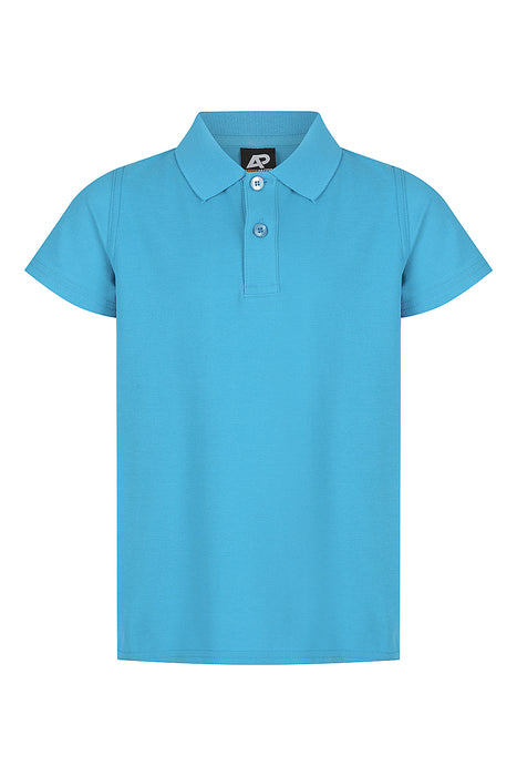 Hunter Kids Polos - CYAN