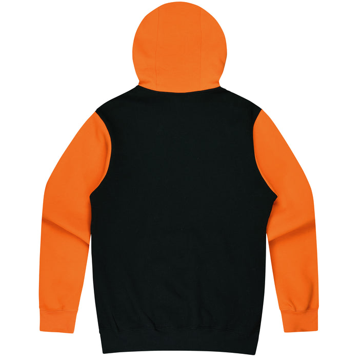Monash Kids Hoodies - BLACK/ELECTRIC ORANGE