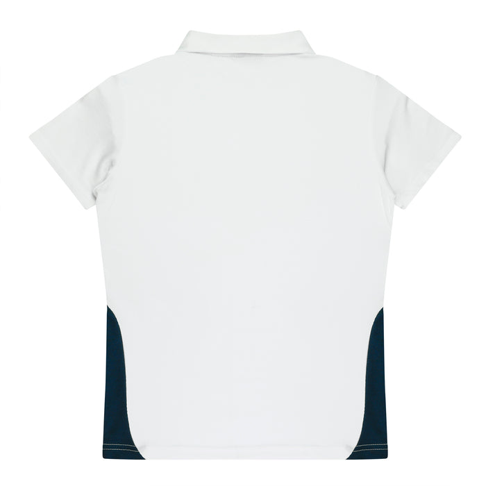 Paterson Lady Polos - WHITE/NAVY