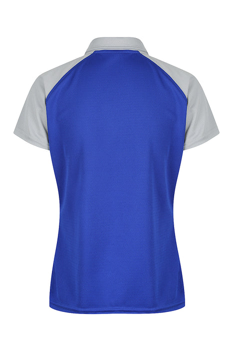 Manly Lady Polos - ROYAL/SILVER
