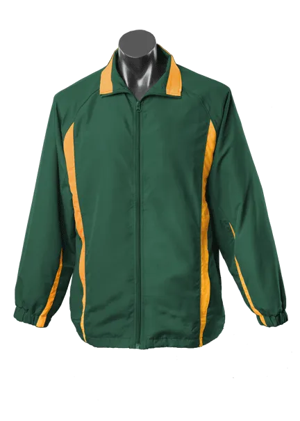 Eureka Mens Tracktops - BOTTLE/GOLD