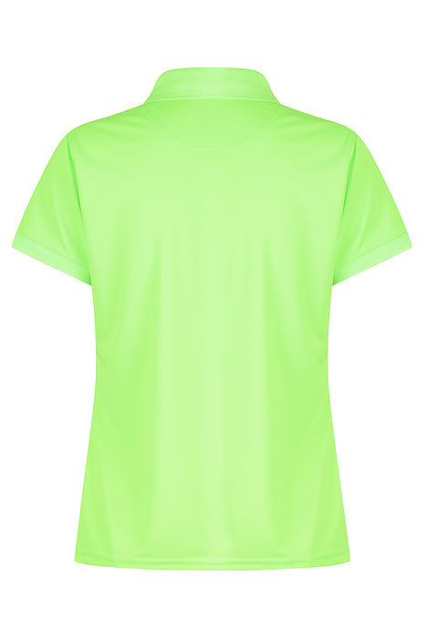 Lachlan Lady Polos - NEON GREEN