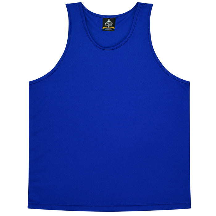 Botany Kids Singlets - ROYAL