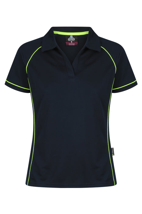 Endeavour Lady Polos - NAVY/GREEN