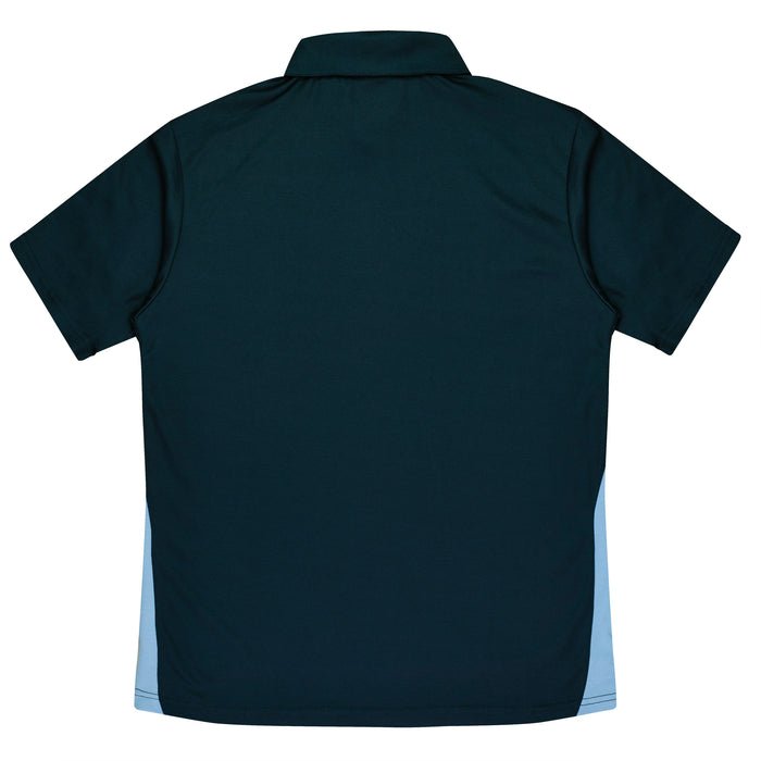 Paterson Kids Polos - NAVY/SKY
