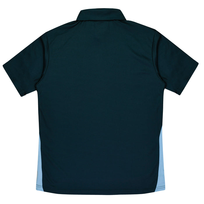 Paterson Kids Polos - NAVY/SKY