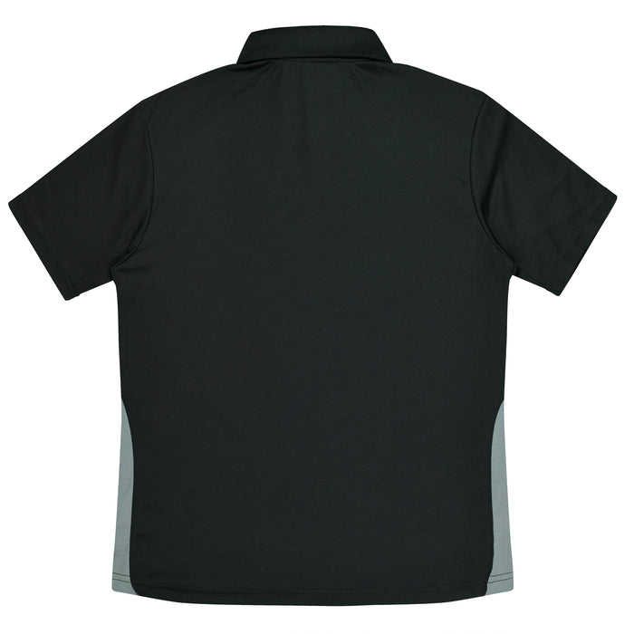 Paterson Kids Polos - BLACK/ASHE