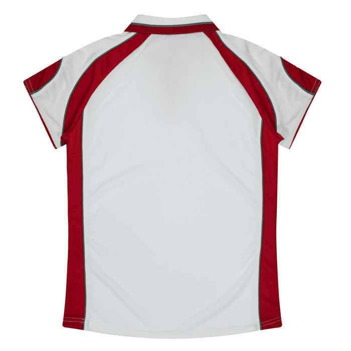Murray Lady Polos - WHITE/RED