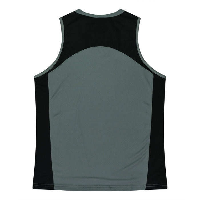 Premier Lady Singlets - ASHE/BLACK