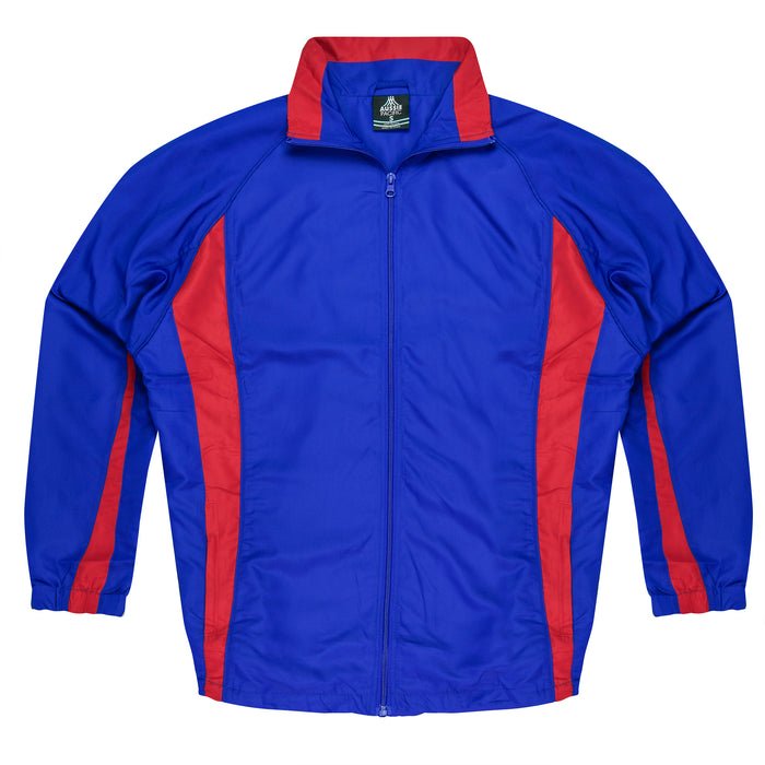 Eureka Mens Tracktops - ROYAL/RED