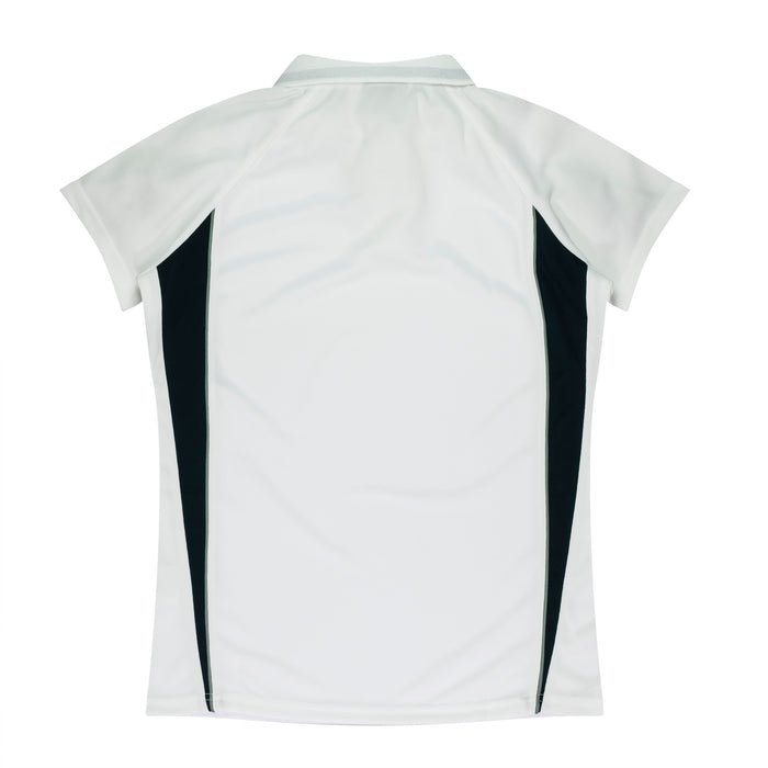 Eureka Lady Polos - WHITE/BLACK