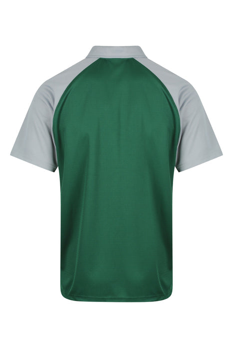 Manly Mens Polos - BOTTLE/SILVER