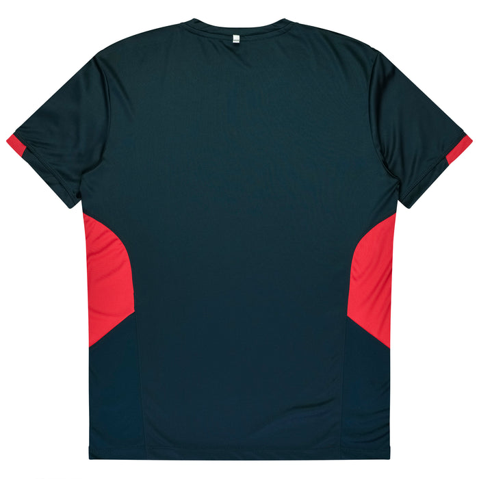 Tasman Mens Tees - NAVY/RED