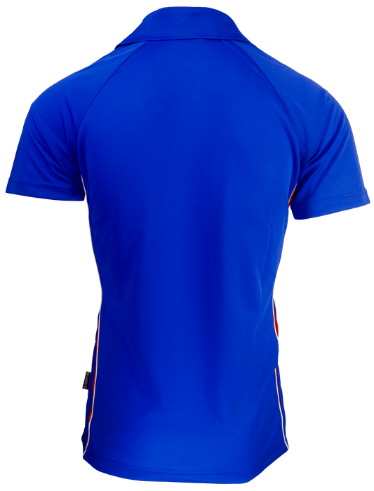 Eureka Mens Polos - ROYAL/RED