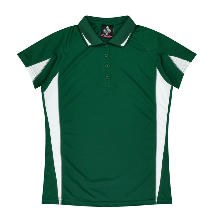 Eureka Lady Polos - BOTTLE/WHITE