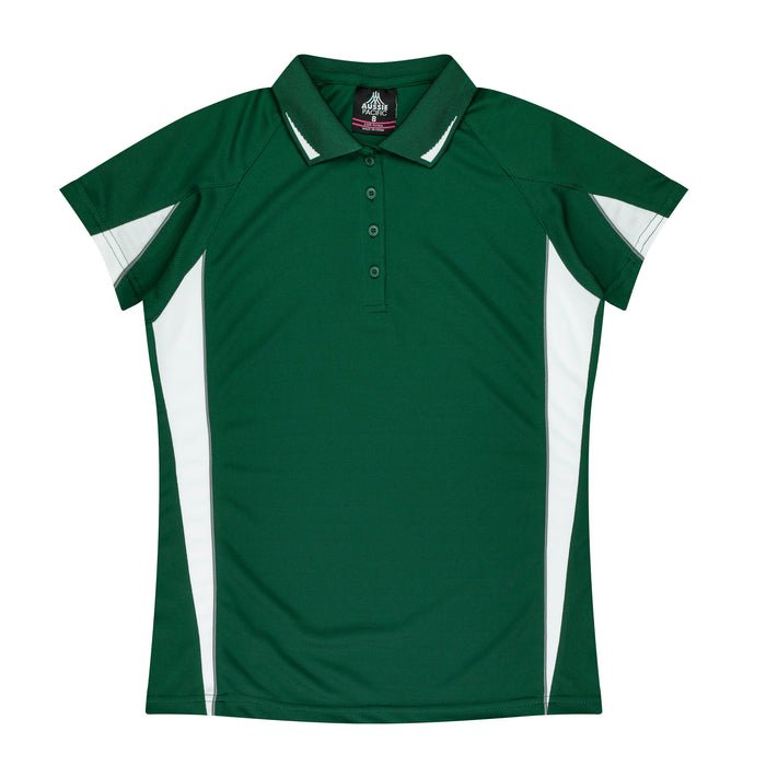 Eureka Lady Polos - BOTTLE/WHITE