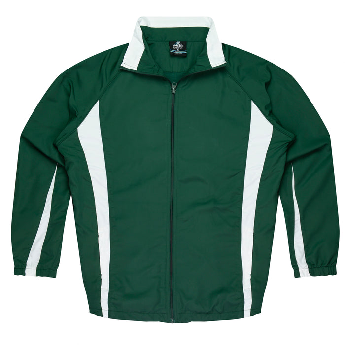 Eureka Mens Tracktops - BOTTLE/WHITE
