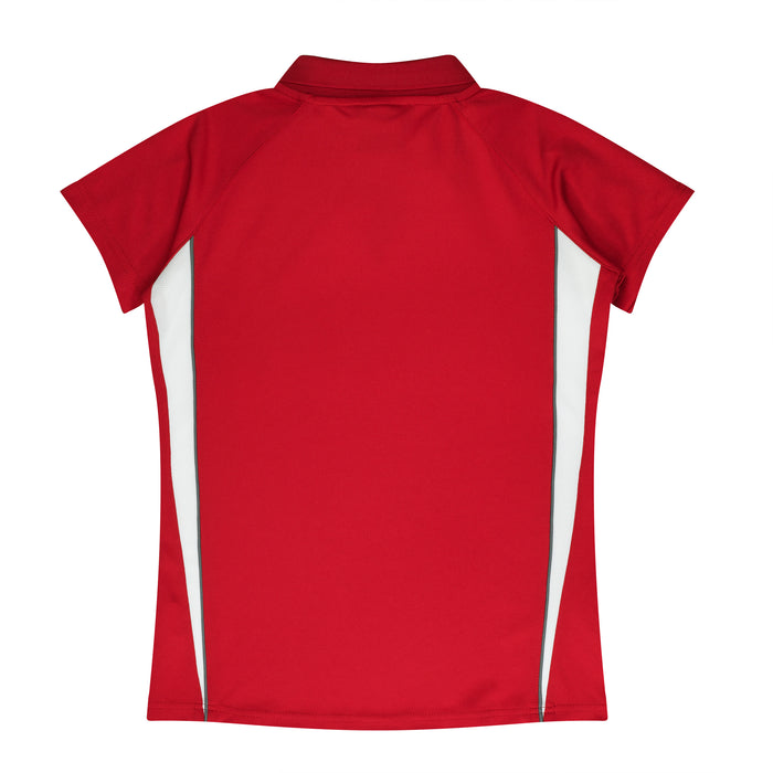 Eureka Lady Polos - RED/WHITE