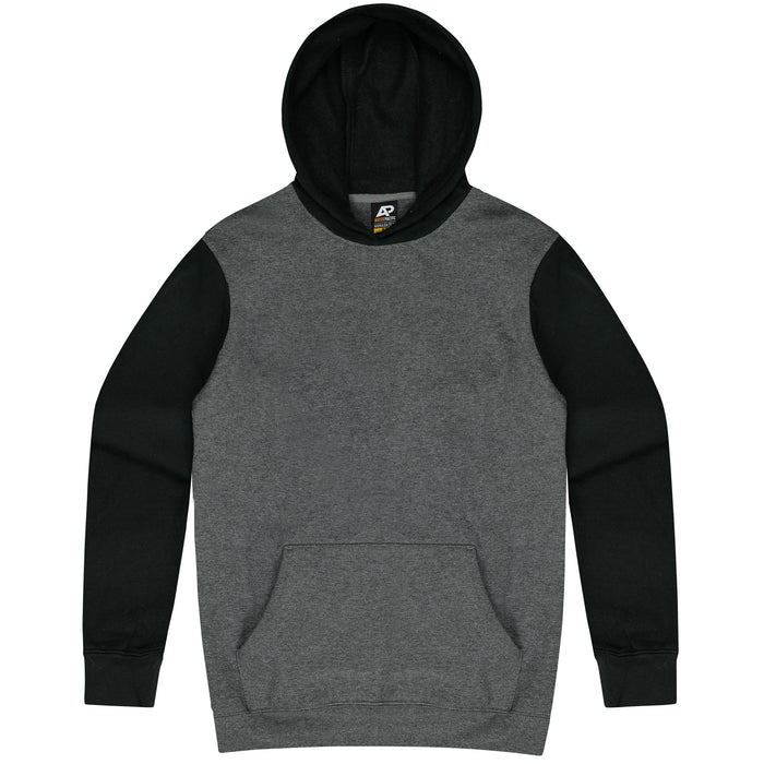 Monash Kids Hoodies - CHARCOAL/BLACK