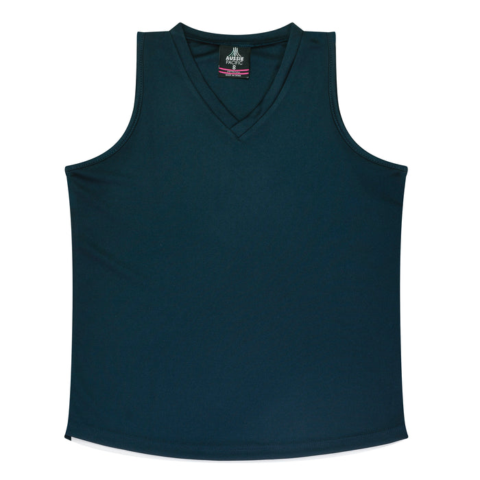 Botany Lady Singlets - NAVY