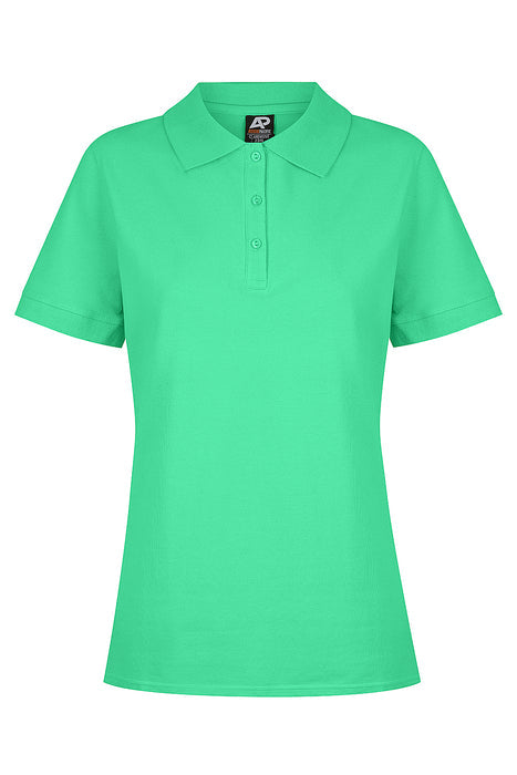 Claremont Lady Polos - KELLY GREEN