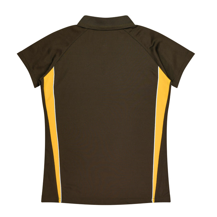 Eureka Lady Polos - CHOCOLATE/GOLD