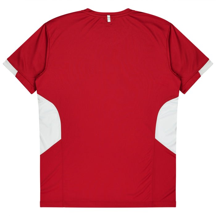 Tasman Mens Tees - RED/WHITE