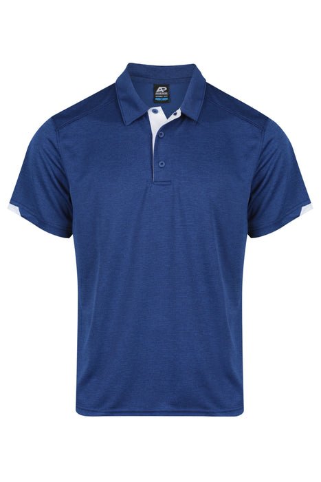 Morris Mens Polos - NAVY/WHITE
