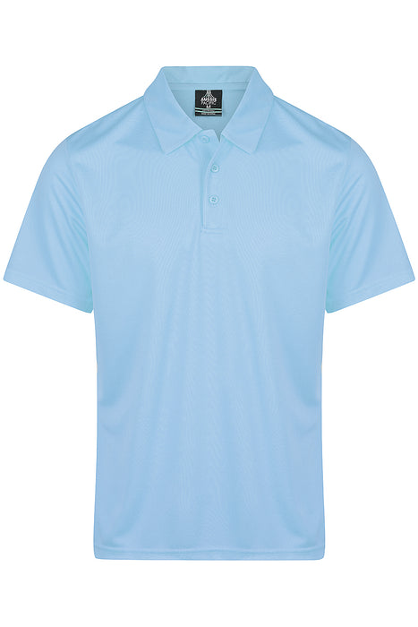 Botany Mens Polos - SKY