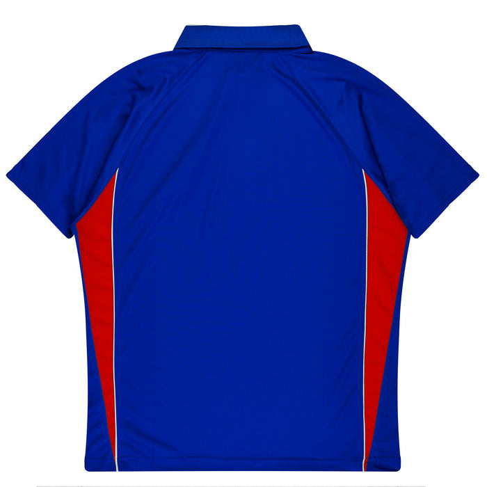 Eureka Kids Polos - ROYAL/RED