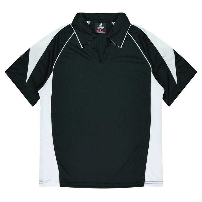 Premier Lady Polos - BLACK/WHITE