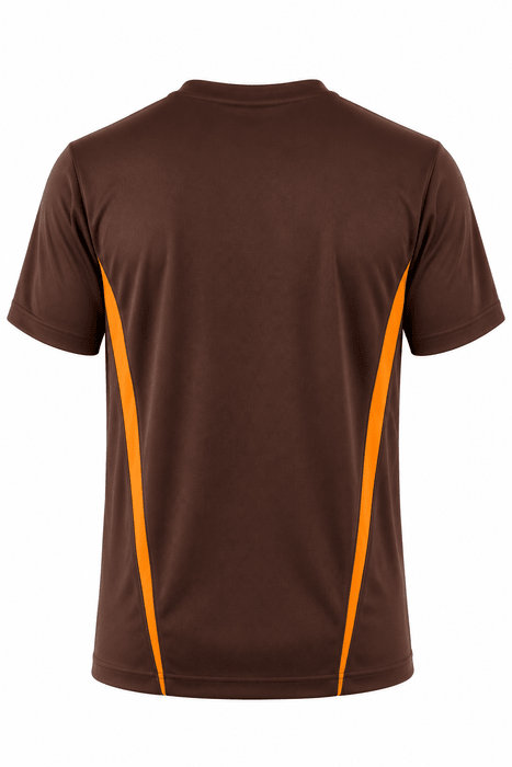 Eureka Mens Tees - CHOCOLATE/GOLD