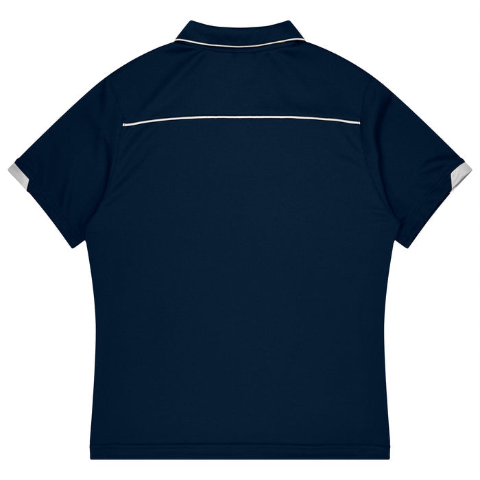 Currumbin Kids Polos - NAVY/WHITE