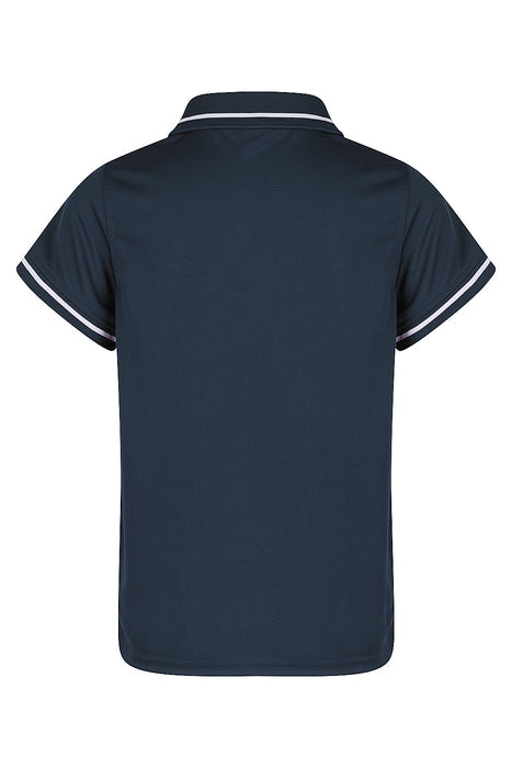 Cottesloe Kids Polos - NAVY/WHITE