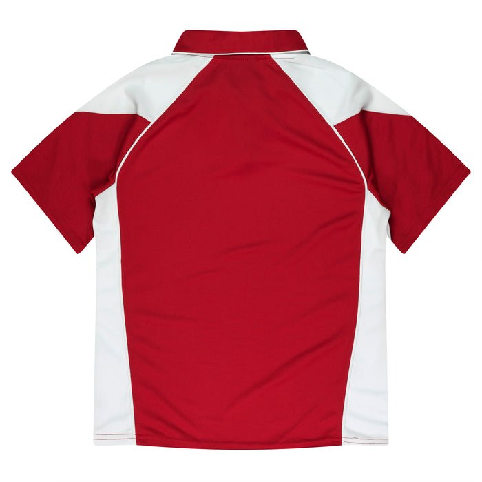 Premier Lady Polos - RED/WHITE