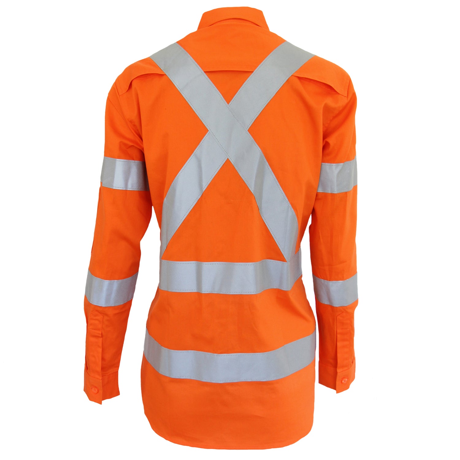 Ladies HiVis 3 Way Vented "X" Back & Bio-Motion CSR R/Tape Shirt