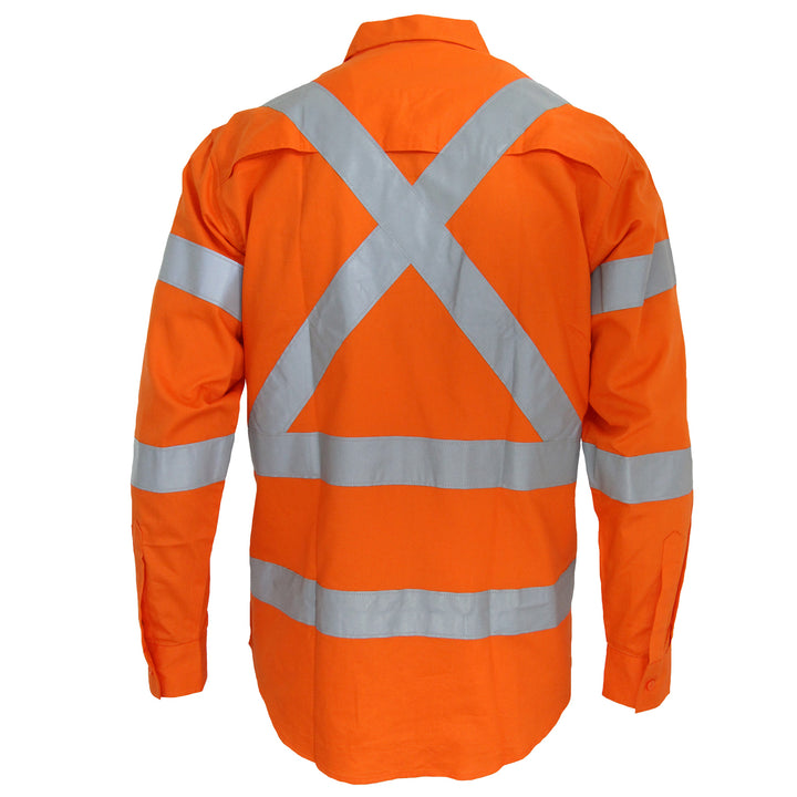 HiVis 3 Way Vented "X" Back & Bio-Motion CSR R/Tape Shirt