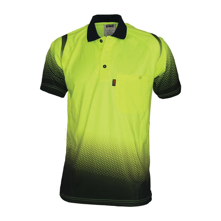 HiVis Sublimated Ocean Polo
