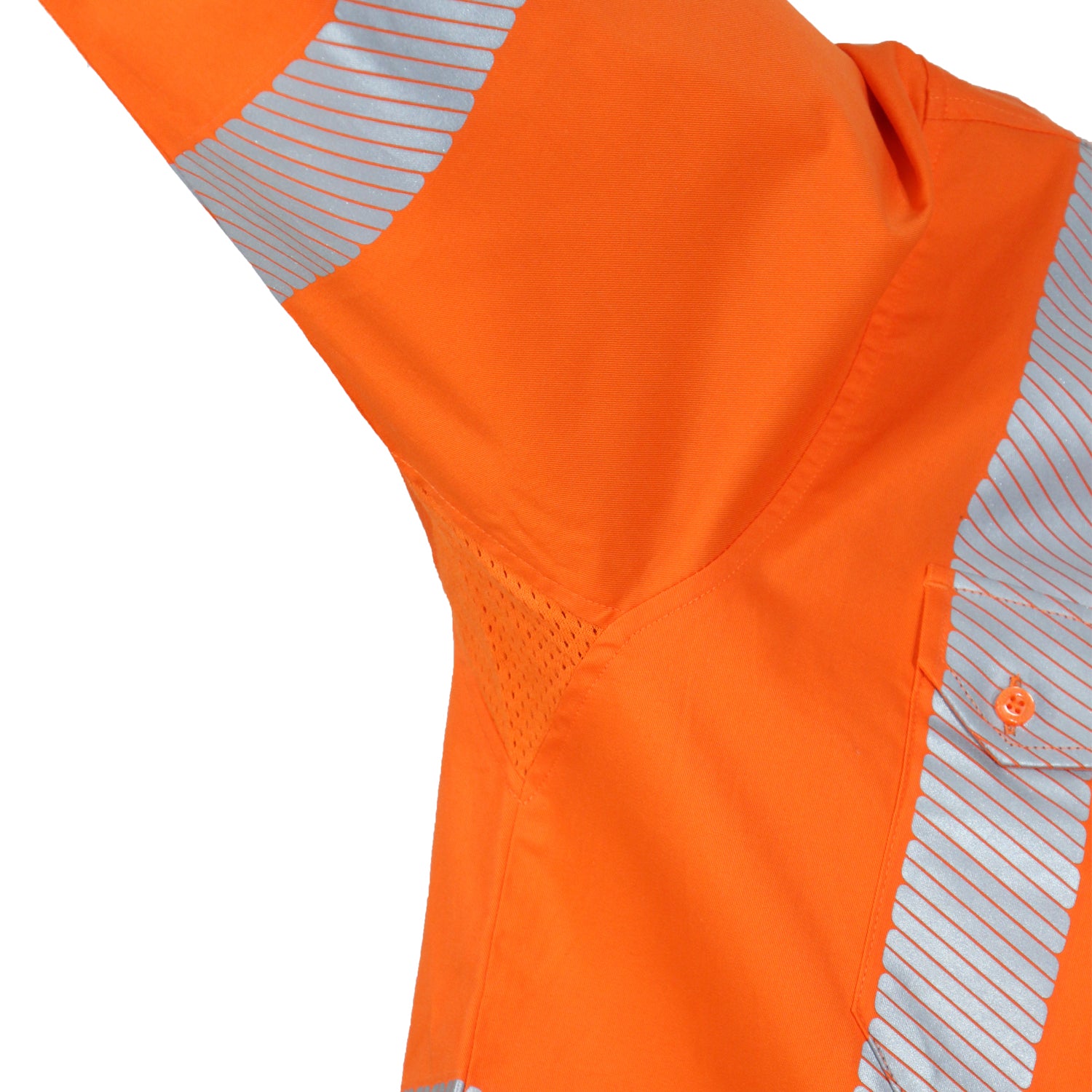 HiVis Segmented Tape Coolight "X" Back Shirt