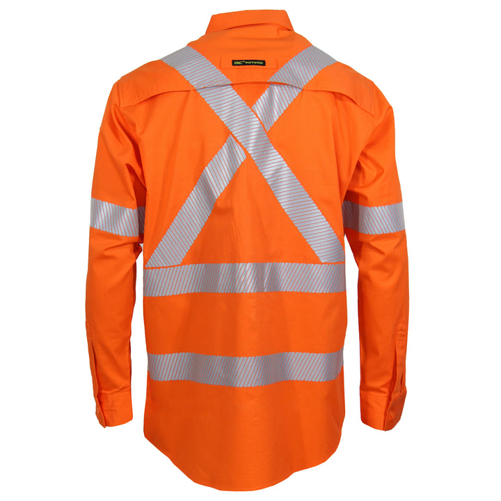 HiVis Segmented Tape Coolight "X" Back Shirt