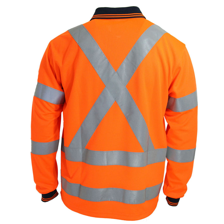 HiVis "X" Back & Bio-Motion CSR R/Tape Polo