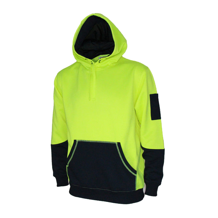 HiVis Two Tone Super Fleecy Hoodie